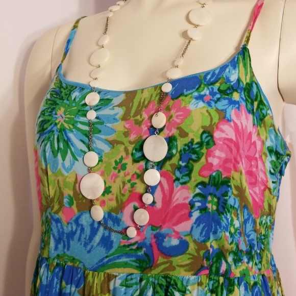 NEW ITEM.  FOREVER 21 TROPICAL DRESS - Picture 2 of 4